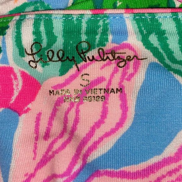 LILLY PULITZER Minka Maxi Skirt Set in Tigers Lair Tropical Floral Pattern - Picture 6 of 9